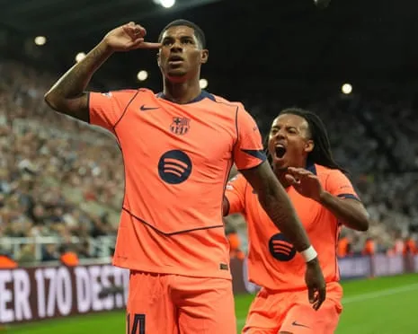 Attacker spoils the Magpies' big occasion and claims: ‘I’m improving at Barcelona’
